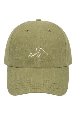 Olive Green KHADDAR CAP