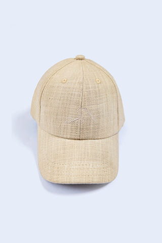 Sand Khaddar Cap