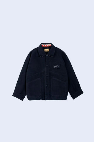 Black Handmade Denim Jacket