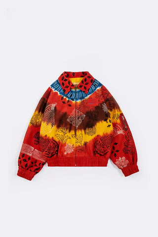 Khaddar Tie Dye Jacket