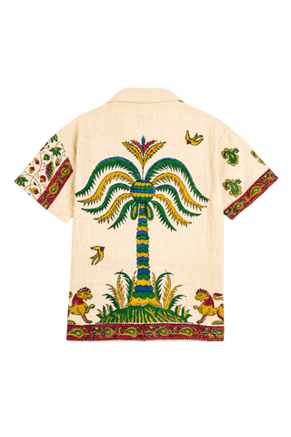 "Heirloom hues" button-down