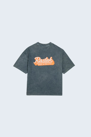Azure Acid Wash made in PAK T-shirt (V6)