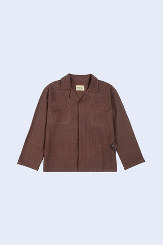 Brown Button Down