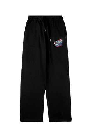 Black Terry Knit Bottoms