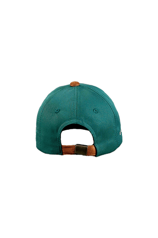 Rastah green twill cap