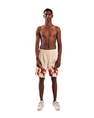 "Ember mosaic" shorts