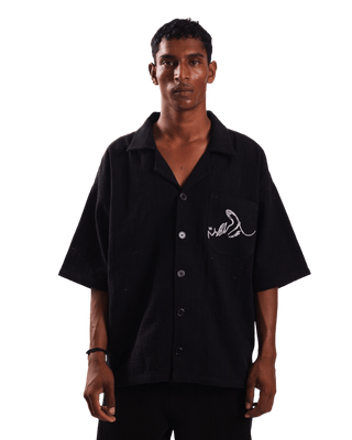 "Time traveller" button-down