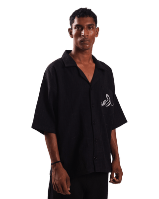 "Time traveller" button-down