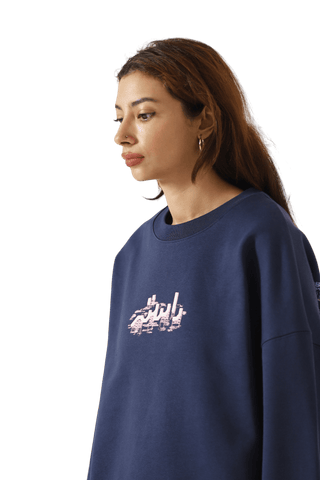 "Spirits" screen printed sweatshirt