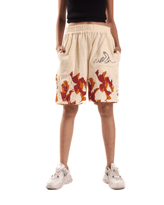 "Ember mosaic" shorts