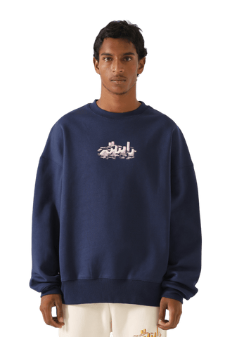 "Spirits" screen printed sweatshirt