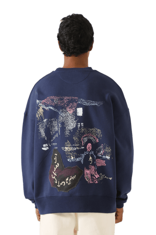 "Spirits" screen printed sweatshirt