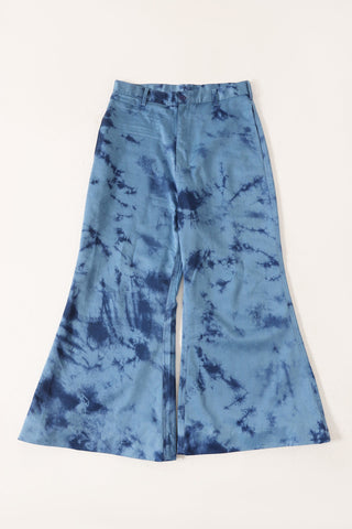 "After hours" marble print trousers