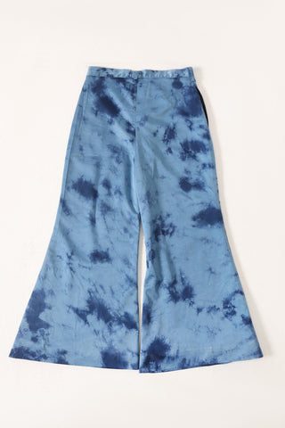 "After hours" marble print trousers