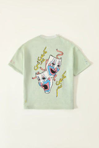 "Kabhi khushi kabhi gham" ocean green T-shirt