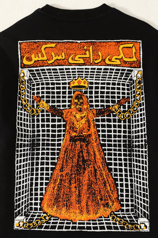 "Lucky irani" screen print T-shirt