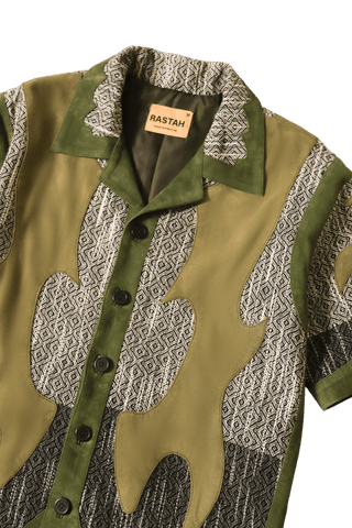 "Chartreuse" button-down
