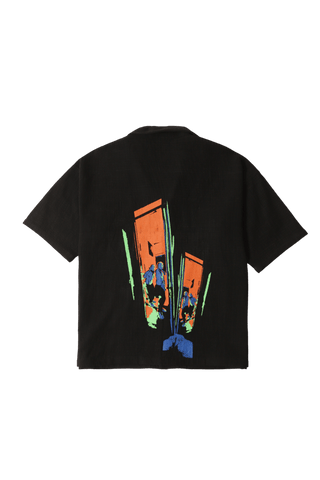 "Time traveller" button-down