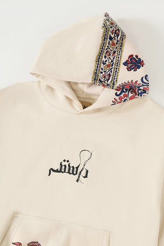"Kalamkaar" hand block print hoodie V3