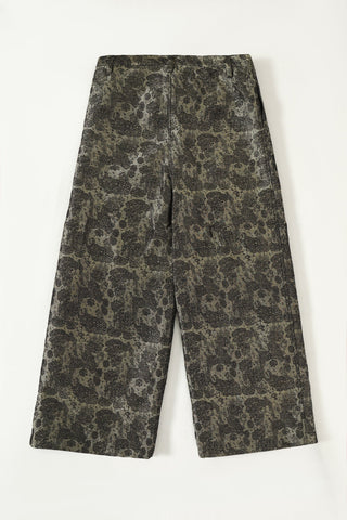 "Chamak" handwoven jacquard trousers