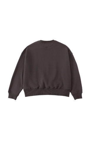 "Insaaf" ash grey printed sweatshirt