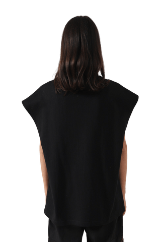 "Rabbit hole" printed tank top