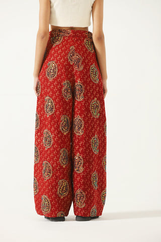 "Rajasthan" hand block print trousers