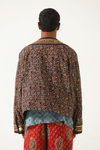 "Rajasthan" hand block print kimono