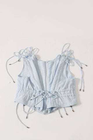 Handwoven cotton blouse