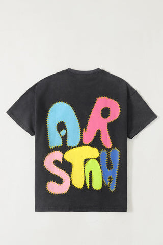 "Bubblegum" printed T-shirt
