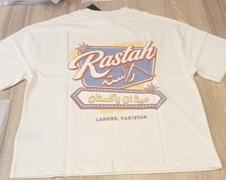 Cream Made in Pak T-Shirt (V6)