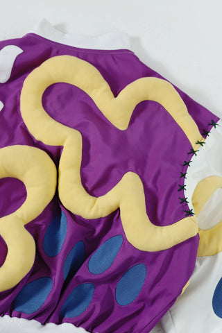 Bubble embroidery cloud jacket