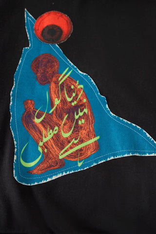 DISTORTION AMONG US - BLACK HOODIE - Rastah