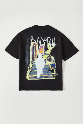 "Is this it?" black T-shirt