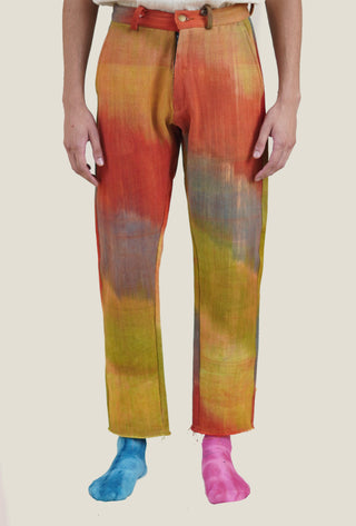 Kasuri Yarn Dyed Denim Jean - Rastah