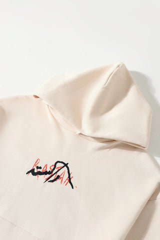 "Hamesha thaka howa" beige hoodie