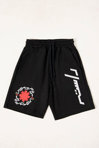SURKH GARAM MIRCHAIN - BLACK SHORTS - Rastah