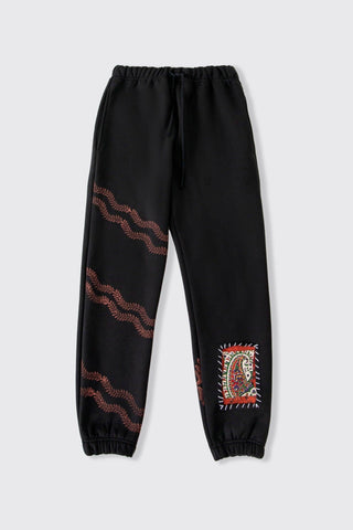 MUTATION HOODIE BLOCKPRINT SWEATPANTS - Rastah