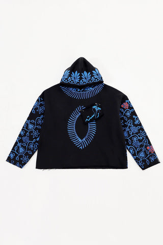 SURVEILLANCE BLOCK PRINT HOODIE - Rastah