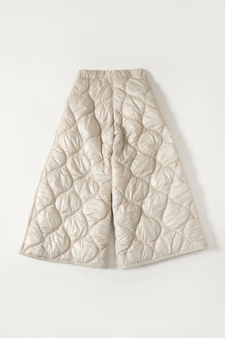 Quilted stamp trousers