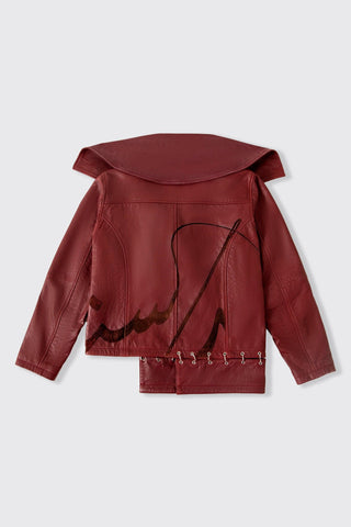 BROWN SHEEP NAPA LEATHER JACKET - Rastah