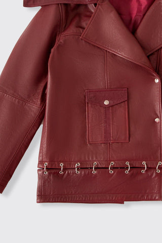 BROWN SHEEP NAPA LEATHER JACKET - Rastah