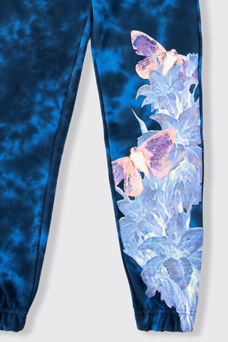 DIGINK COLLAB TYE DYE SWEATPANTS - Rastah