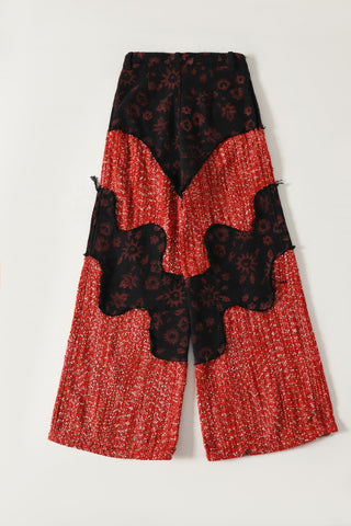 Co-Ord handwoven flared trousers