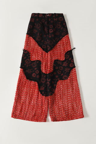 Co-Ord handwoven flared trousers