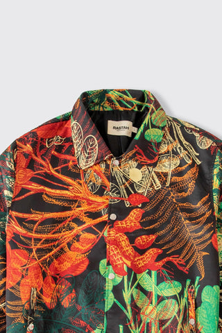 JUNGLE PRINT OVERSIZED BOMBER - Rastah