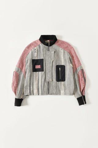 "Kasuri" tactical handwoven jacket