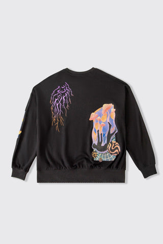 "INTO THE ABYSS" LONG-SLEEVE T SHIRT - Rastah