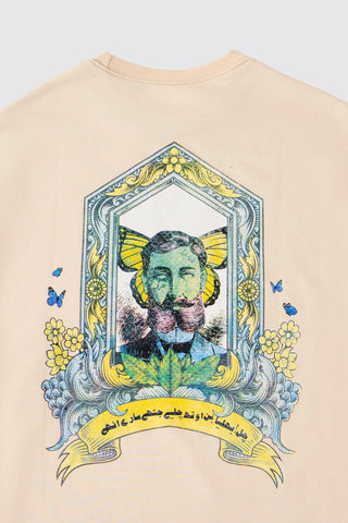 CHAL BULLEYA - BEIGE T-SHIRT - Rastah