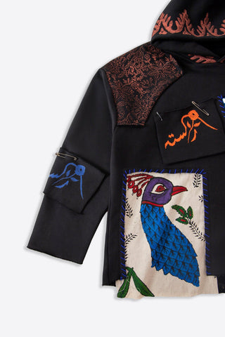 MUTATION BLOCKPRINT HOODIE - Rastah